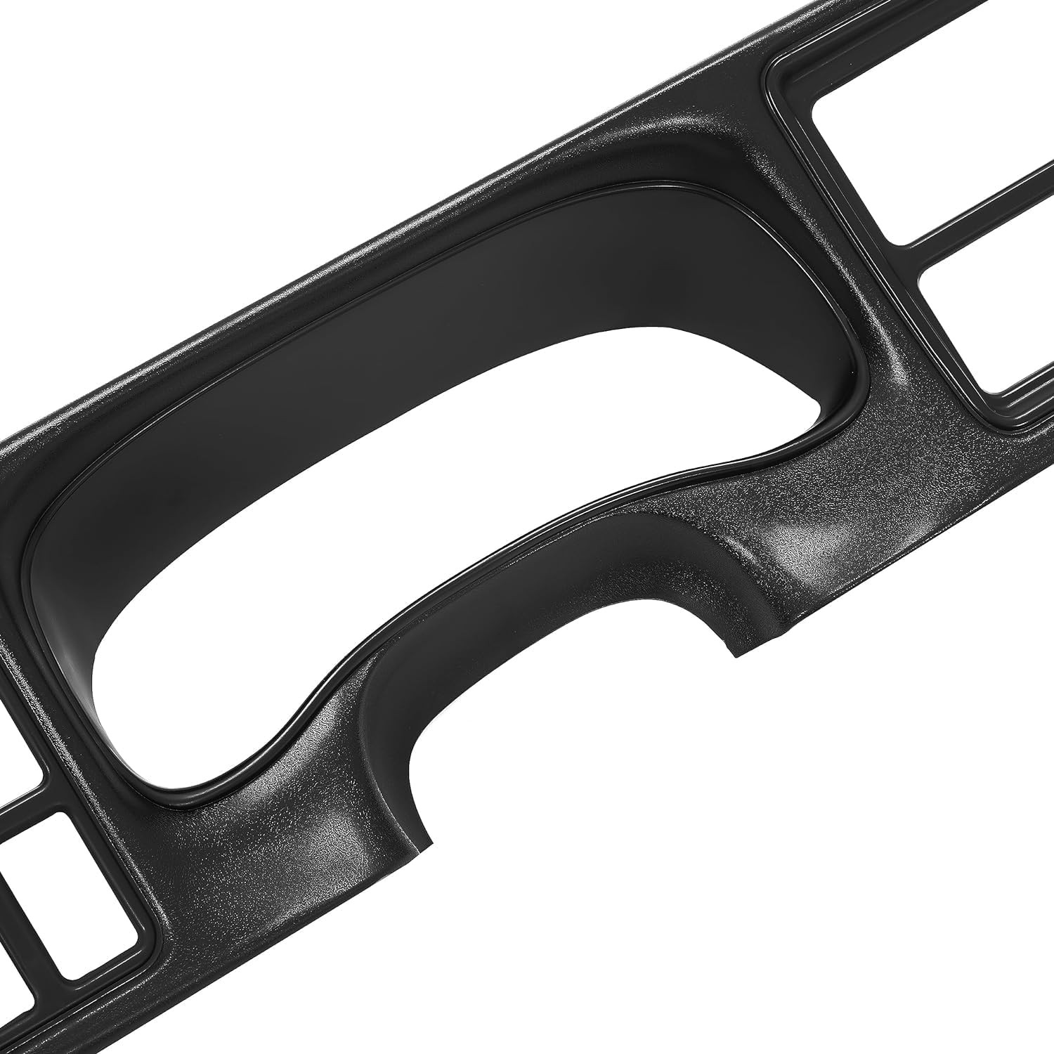 HECASA Dashboard Instrument Cluster Bezel Compatible with 1999-2002 Black