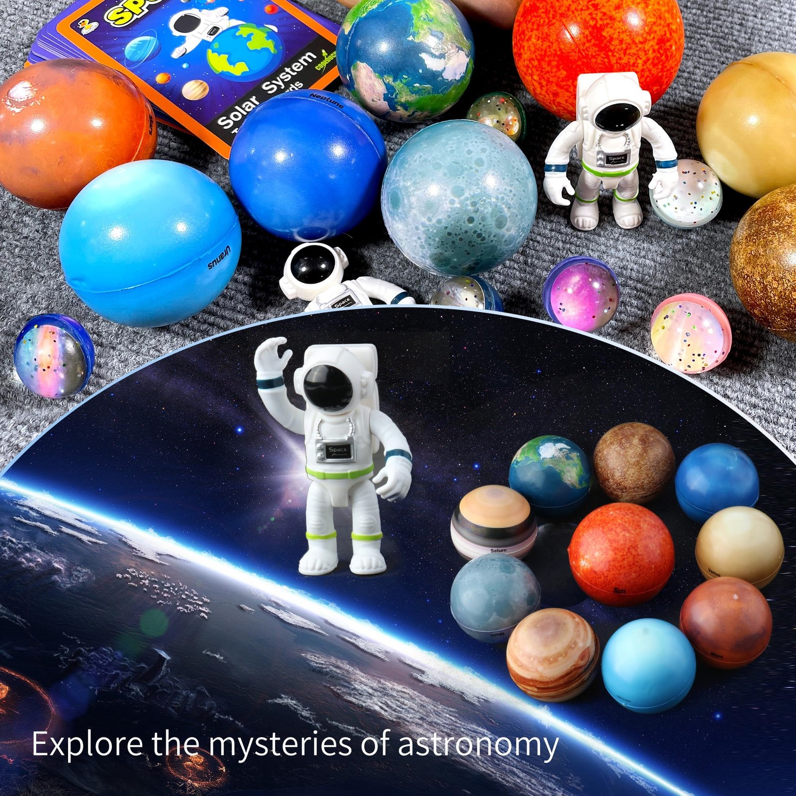 Solar System Planets STEM Educational Sensory Toys for Kids Autistic Children