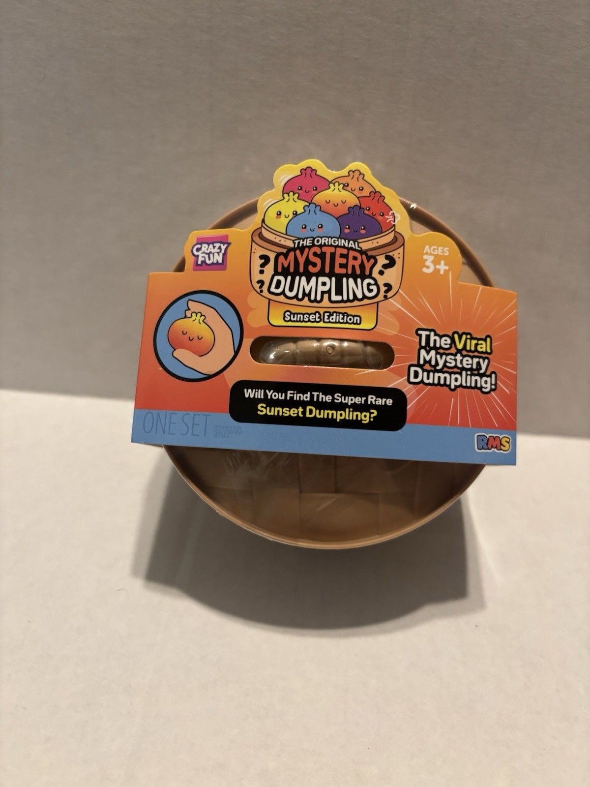 RMS Crazy Fun Sunset Edition Original Viral Mystery Dumpling Squishy Brand New