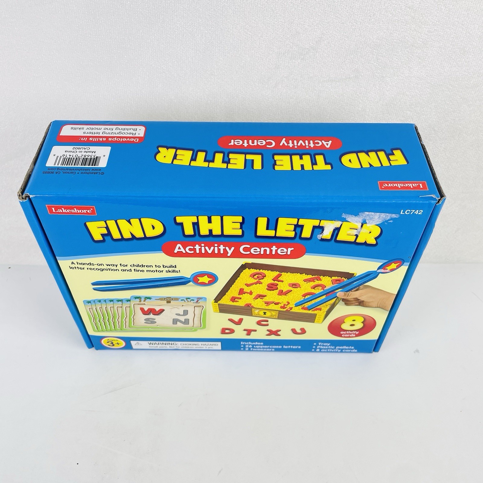NEW SEALED BOX Lakeshore Find the Letter Activity Center Homeschool Alphabet
