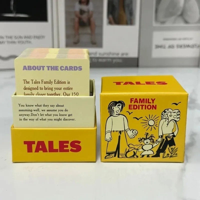 Tales Conversation Starter Cards Card Game For Family Edition Board Game