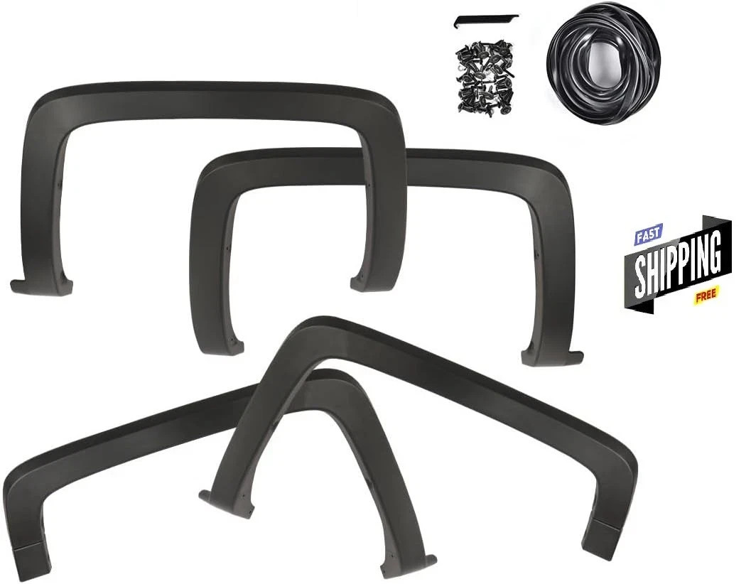 Fender Flare 2014-2018 Chevy Silverado 1500/2015-2019 Chevy Silverado 2500HD 350