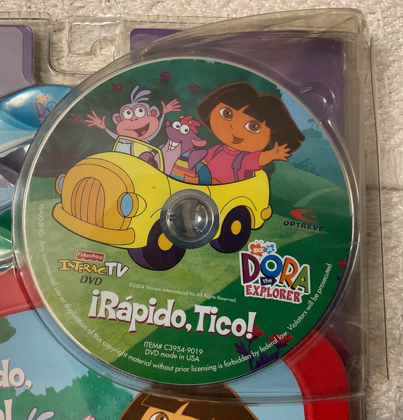 Fisher Price InteracTV DORA THE EXPLORER Rapido Tico! – C3954, BRAND NEW