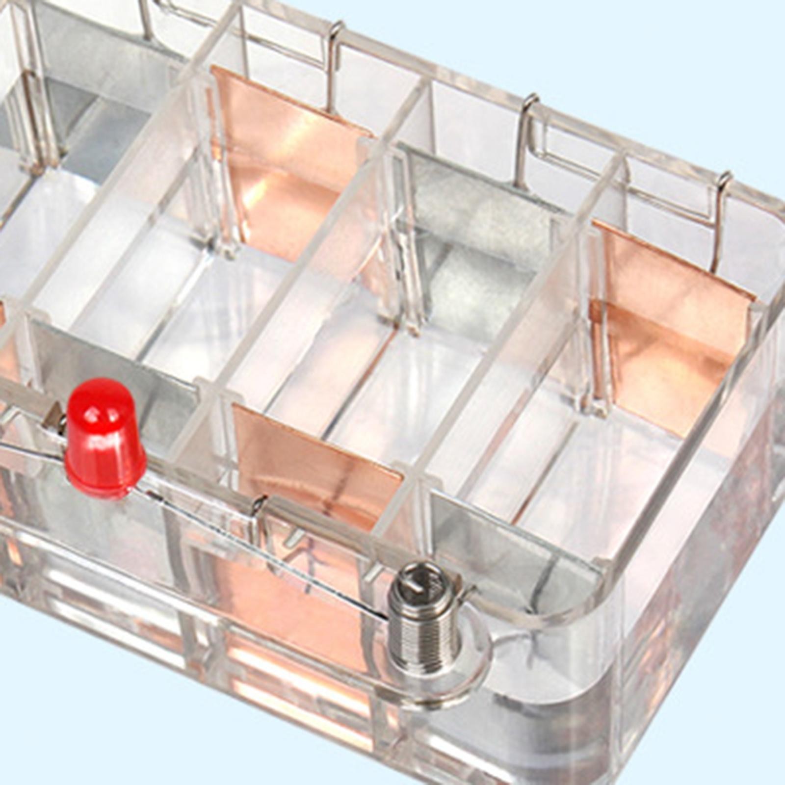 DIY Saltwater Power Generator Science Experiment Set for School Project Kids