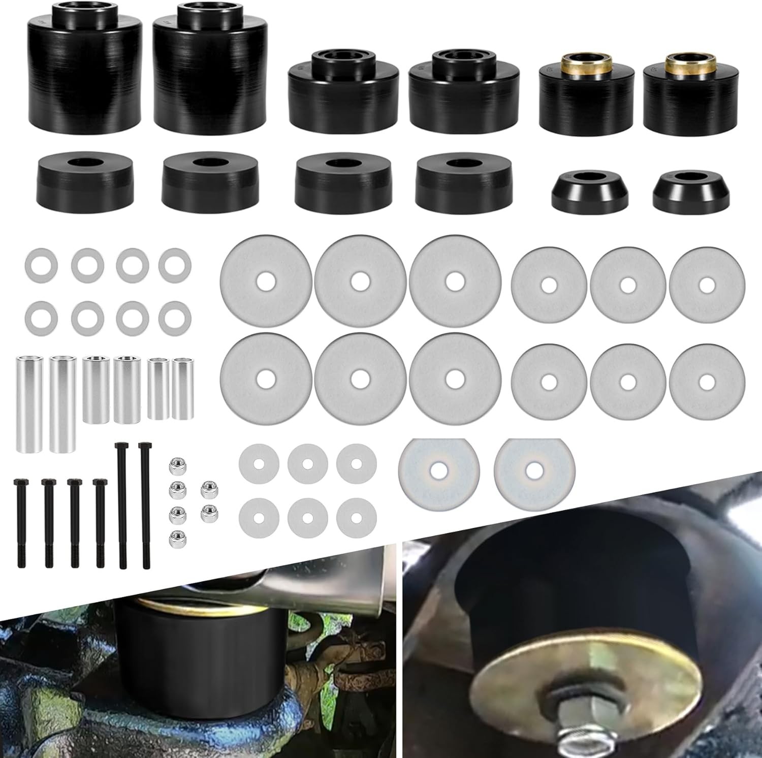 Polyurethane Body Mounts For Ford F150 1980-1998