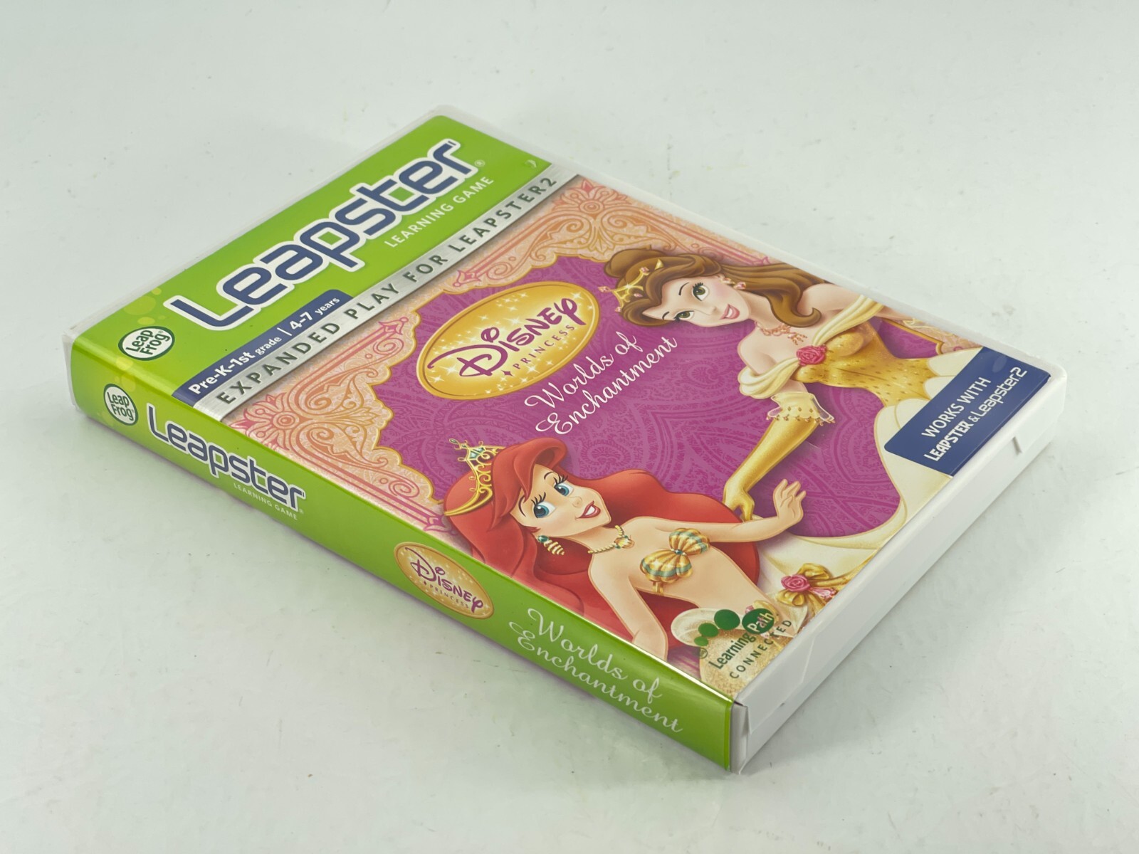 LeapFrog Leapster & Leapster 2 Learning Game Disney Princess Pre-k-1st 4-7 Years