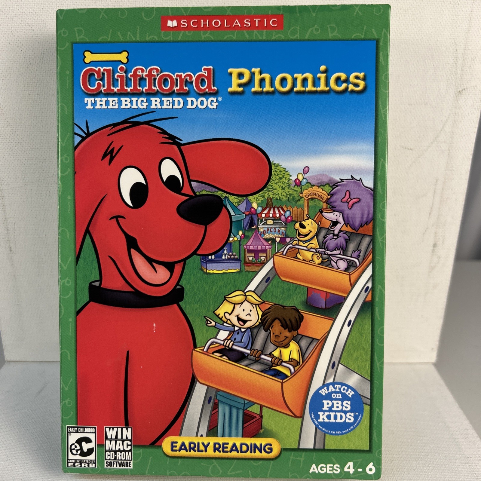 Clifford the Big Red Dog Phonics – CD-ROM For PC/Mac – Sealed Box