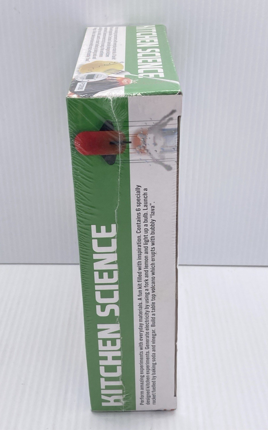 KidzLabs Kitchen Science Lab Kit Contains 6 Kids Experiments Ages 8+ NEW/ SEALED