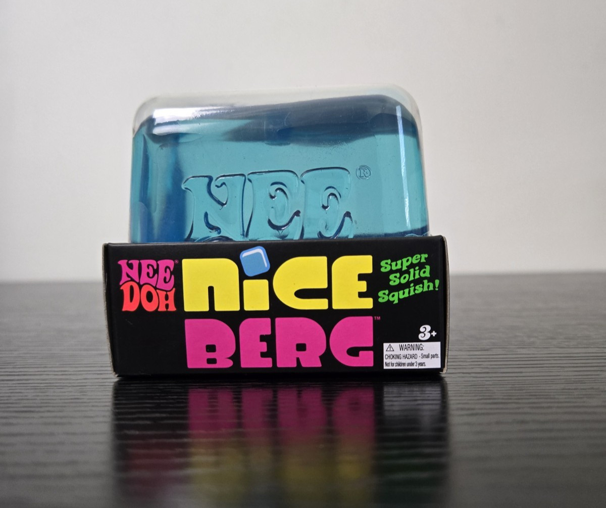 NeeDoh Nice Berg Stress Reliever Squishy Schylling Fidget Sensory Toy – New