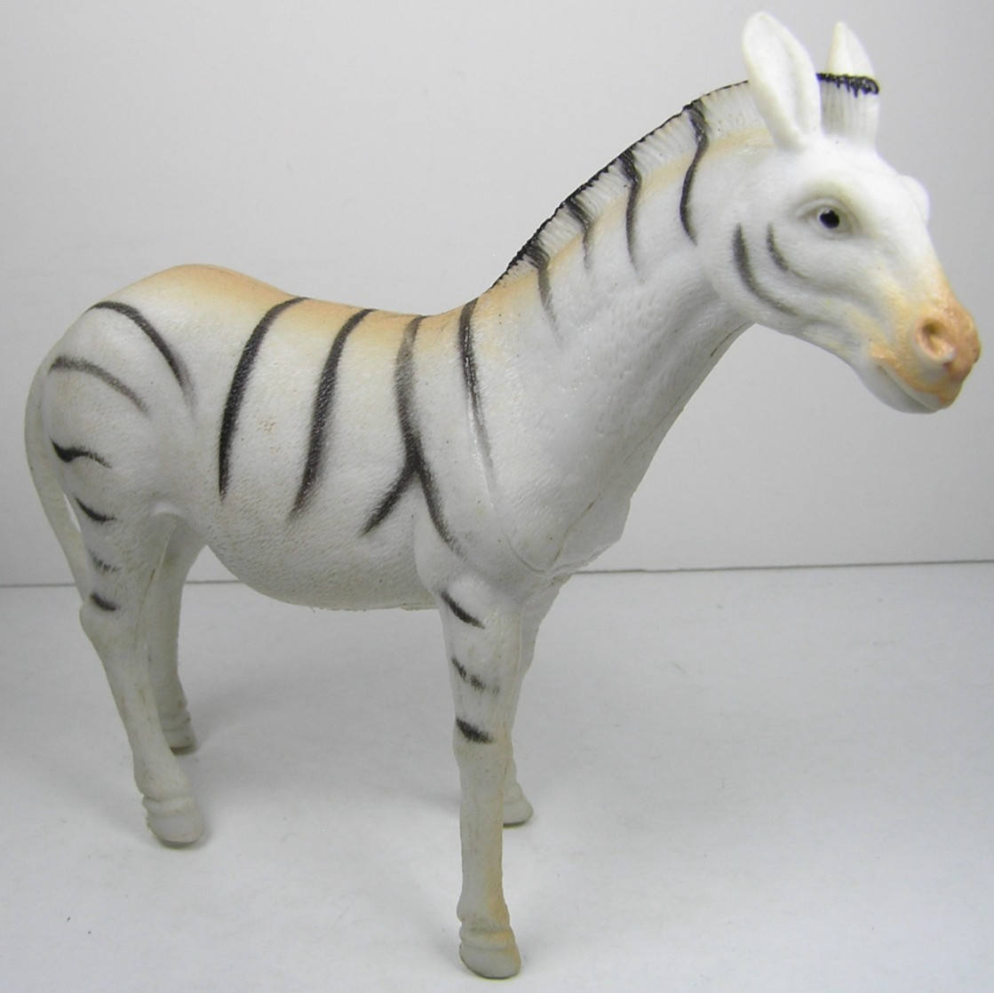 Unbranded Zebra 5″ Tall Plastic Animal Toy Figure China