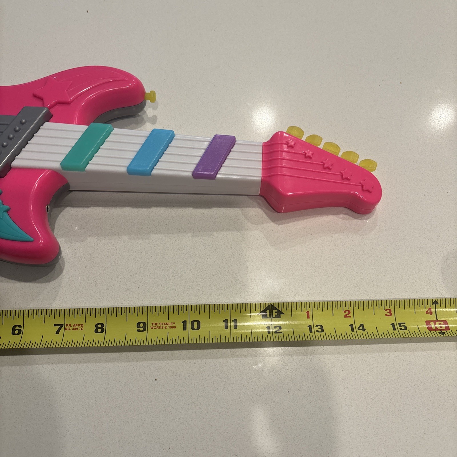 Barbie Jam with Me Pink Electronic Kids Light Up Toy Guitar Mattel 2020 Tested