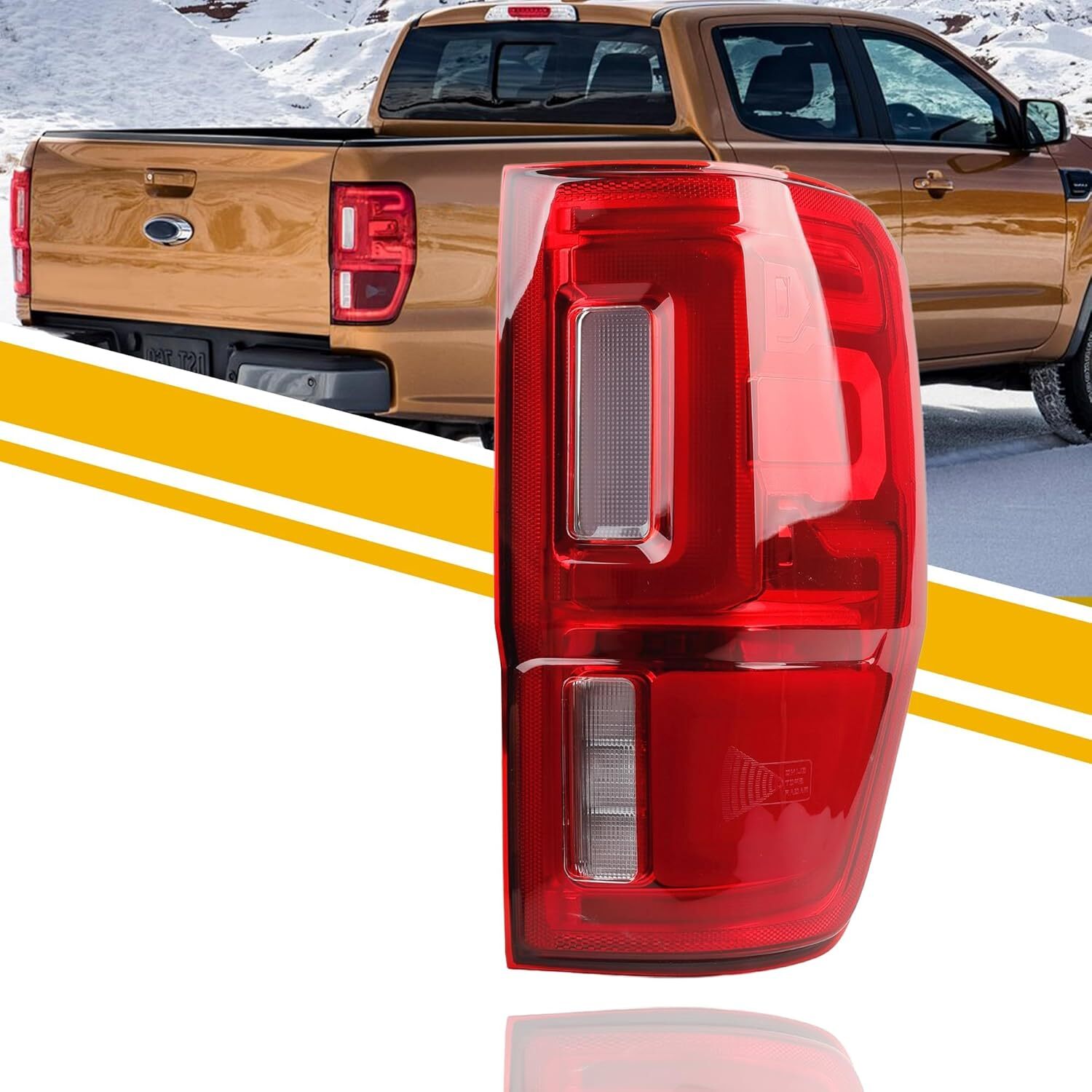 19-23 Ford Ranger LED Tail Light Right Passenger Blind Spot Ready KB3Z13404G