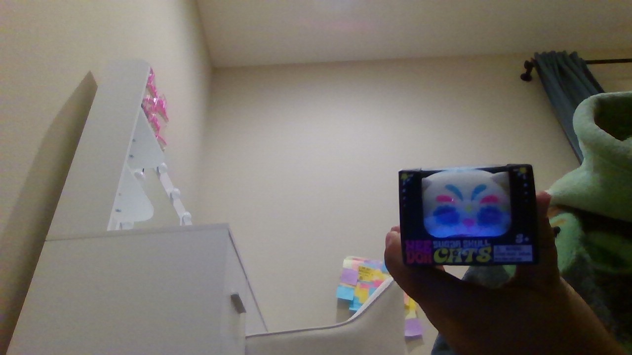 🔥 VIRAL & ULTRA RARE – NeeDoh SUGAR SKULL CAT PINK GLOW IN THE DARK .