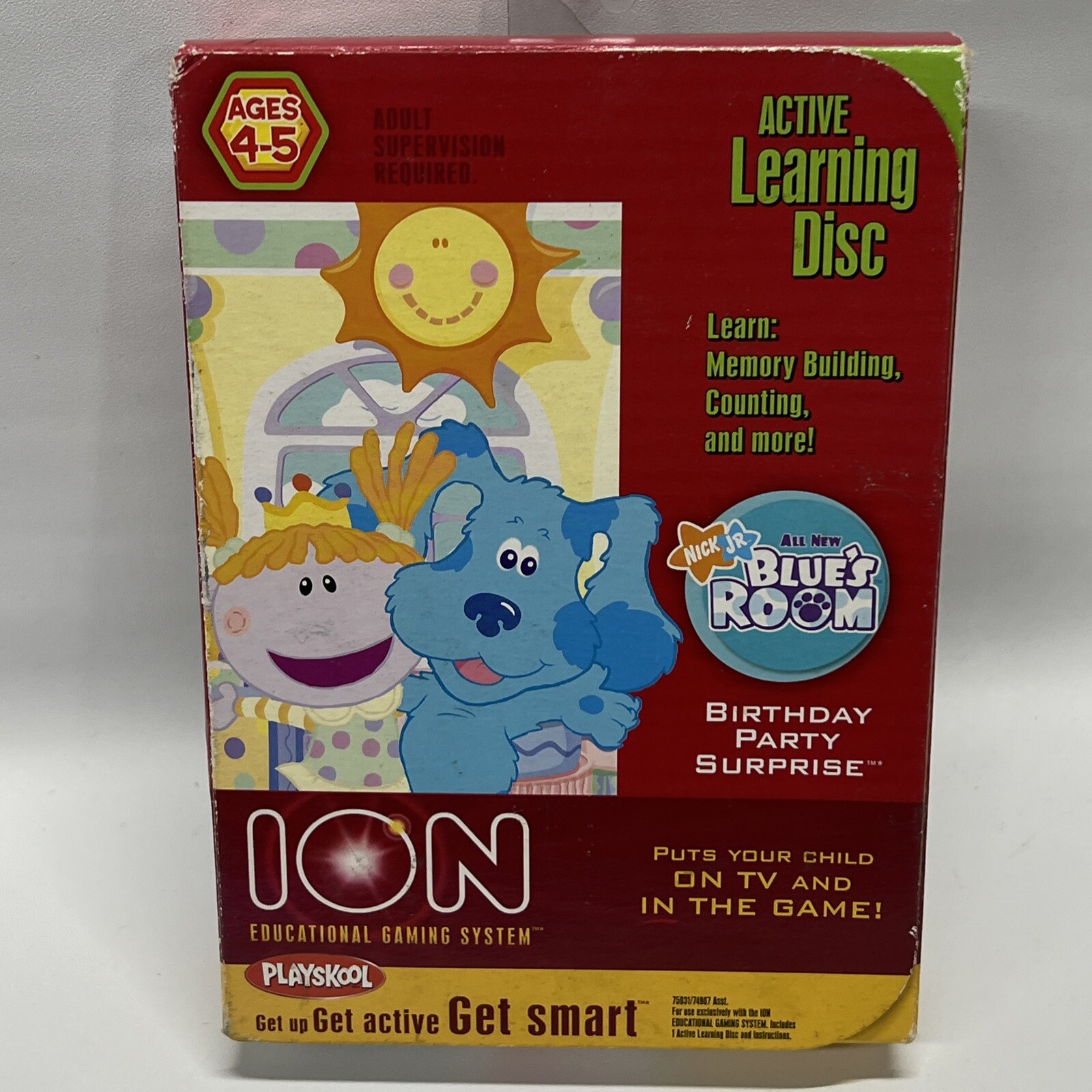 ION Educational Gaming System Learning Disc: Blue’s Room Birthday Party Surprise