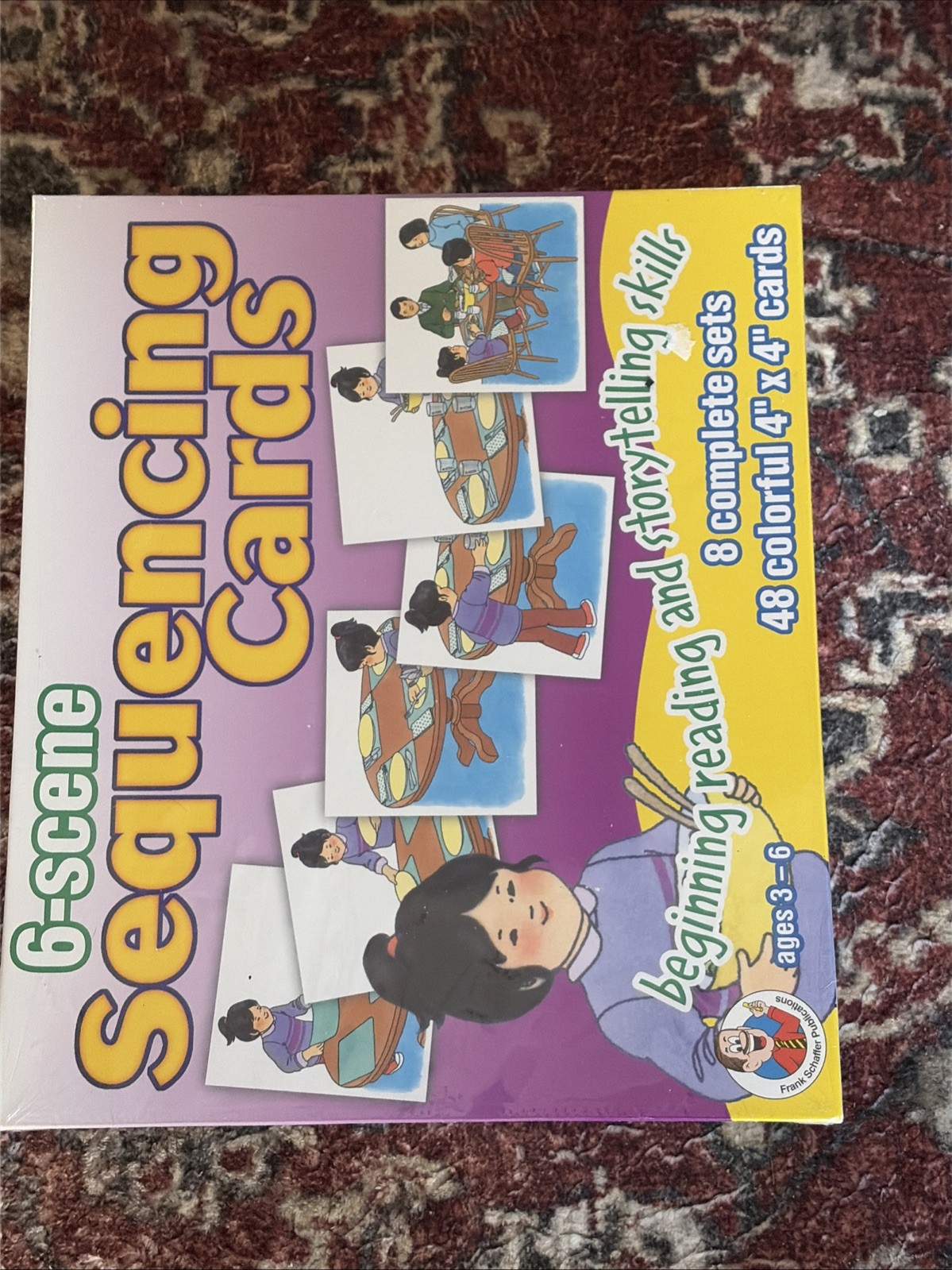 Vintage 6-Scene Sequencing Cards Frank Schaffer 1997 New Sealed