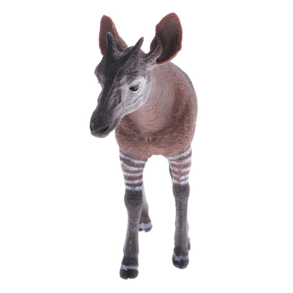 Forest Animals Okapi Model Animal Figure, 11 X 3 X 8.5 Cm,