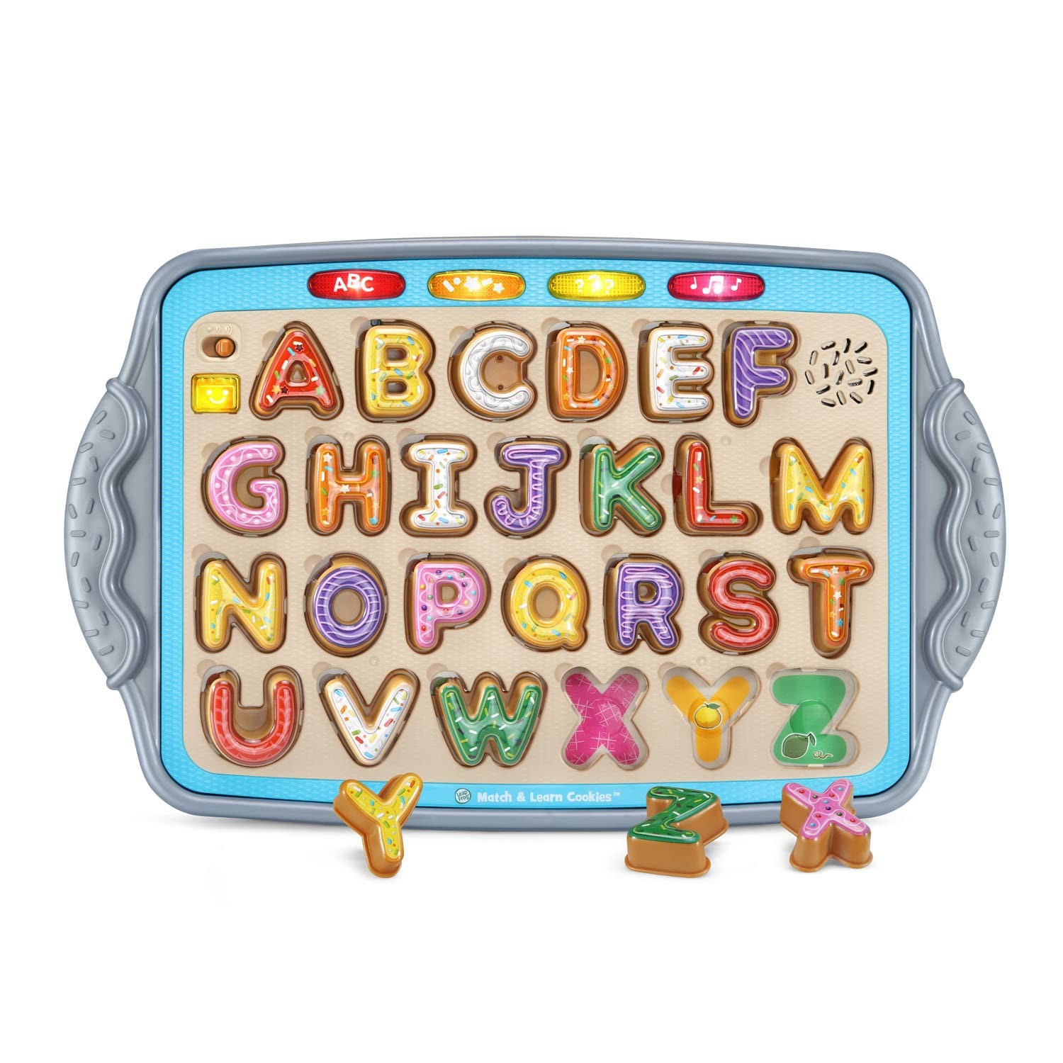 Match and Learn Cookies Letter Shaped Toys for Preschool Ages 2 Cooking Fun