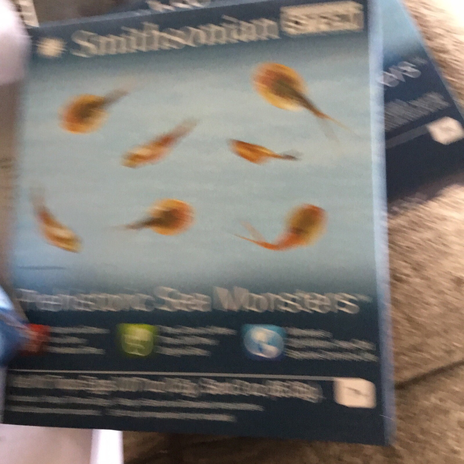 Smithsonian Institution Sea Monsters Prehistoric Pets Triops Eggs Sand Kit STEM