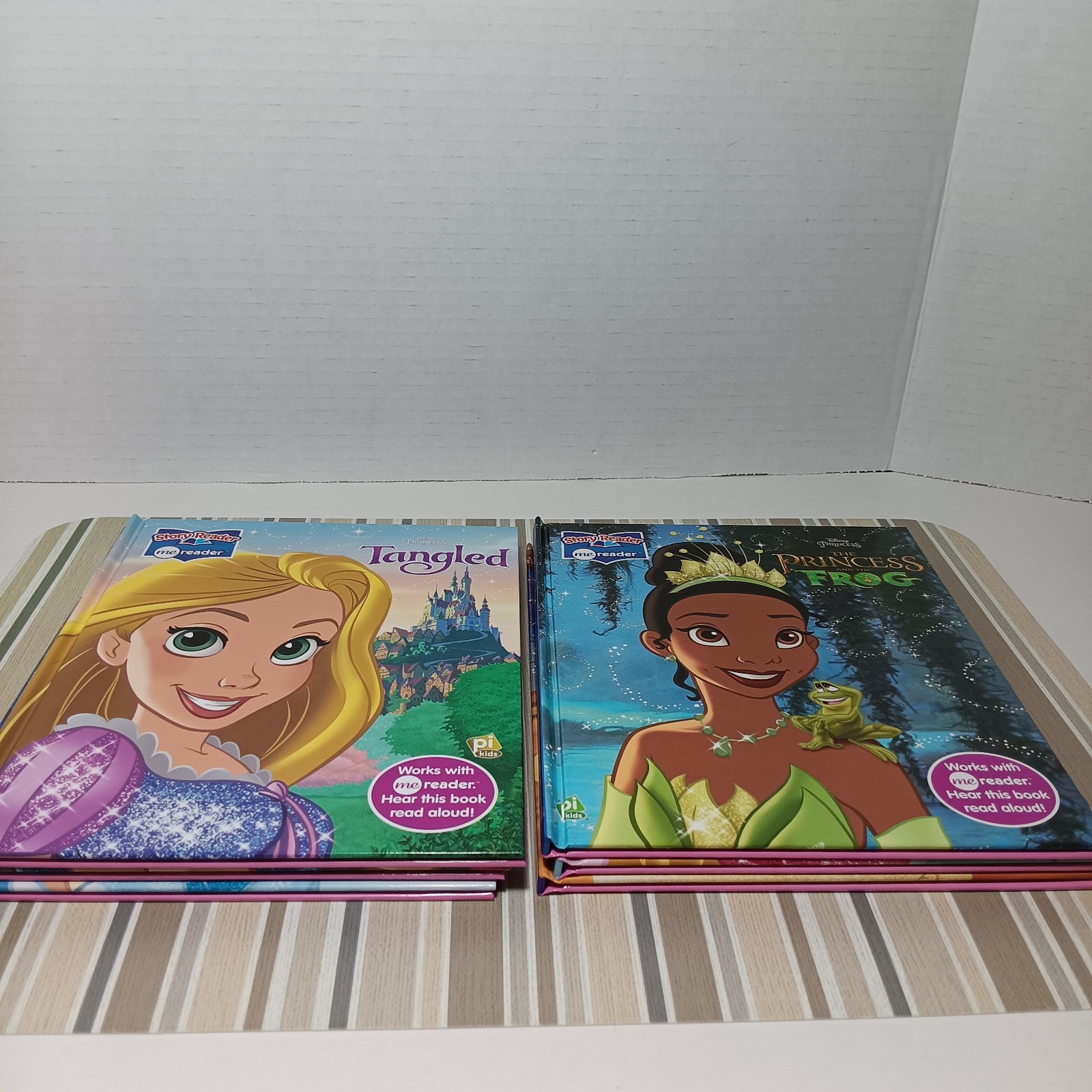 Disney Princess Me Reader Electronic Reader and 8-Book Library Set – Works!
