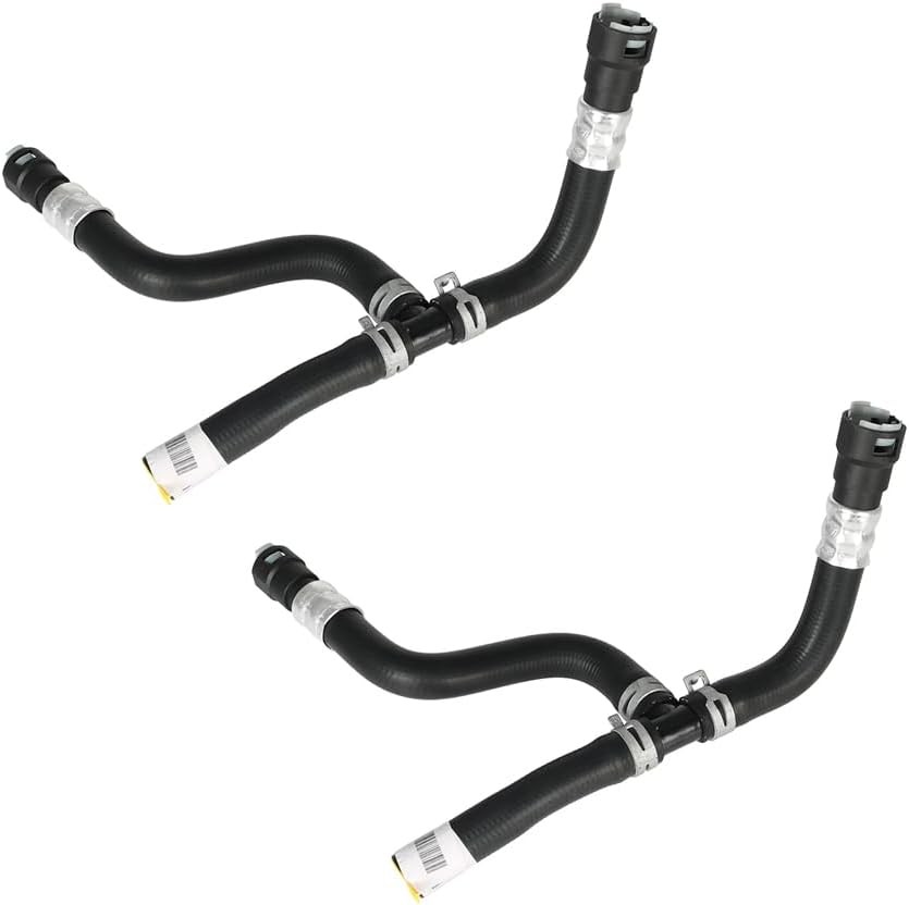2PCS Engine Heater Hose for 2009-2017 Chevrolet Traverse, 2007-2016 for GMC