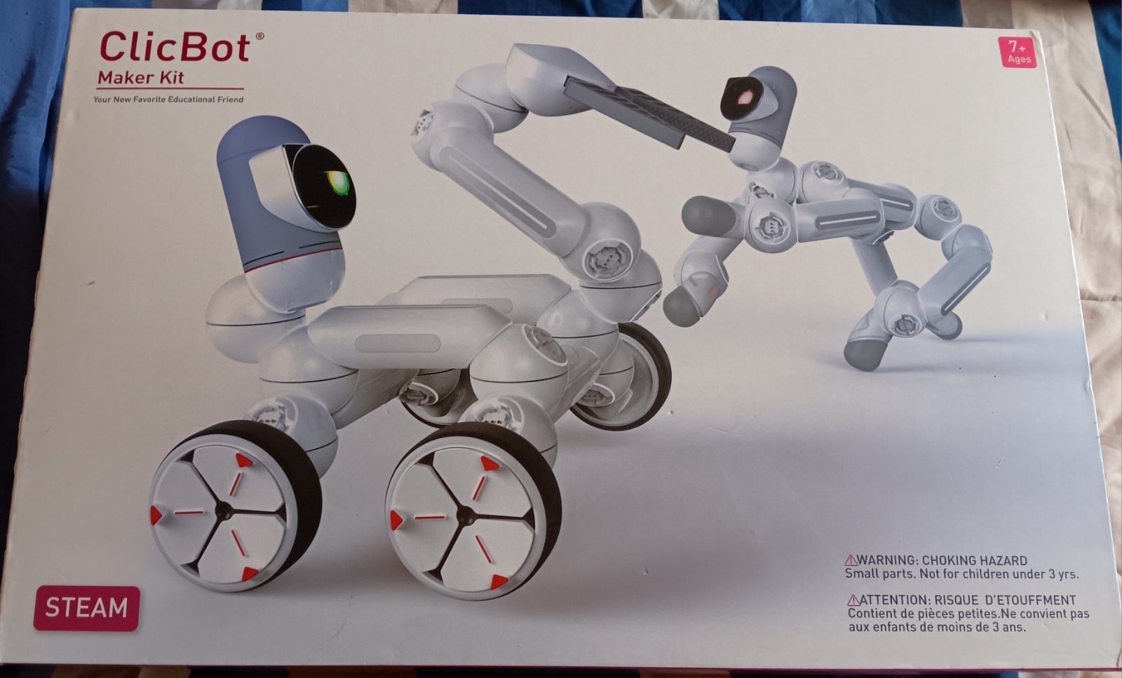 Clicbot Functional Maker Kit Largest STEM Robot Coding Toy Complete Huge Set