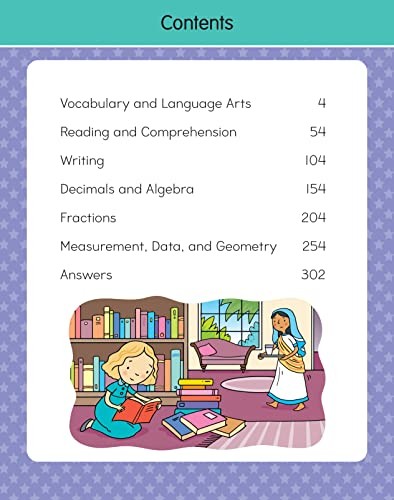 5th Grade BIG Workbook: All Subjects for Kids 10 – 11 includes 220+…