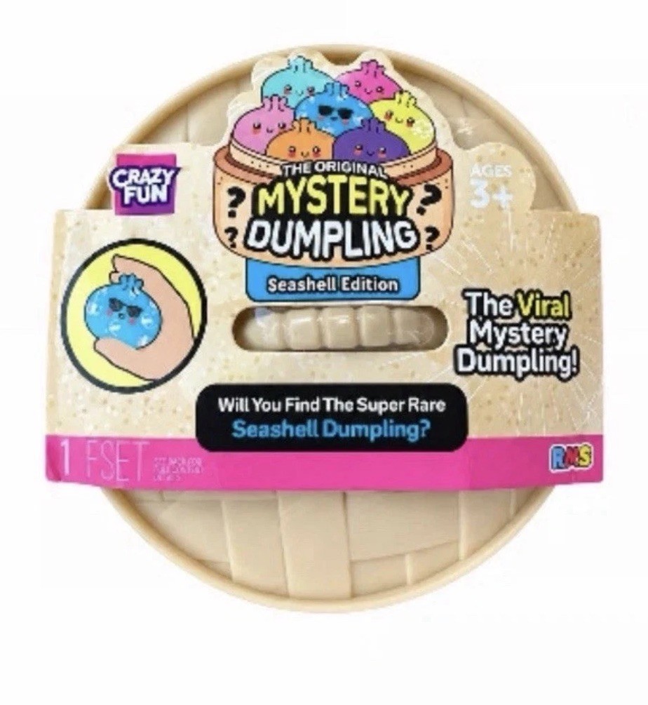 AUTHENTIC RMS Crazy Fun Squishy Bun 🐚 Seashell Edition Mystery Dumpling Set NEW
