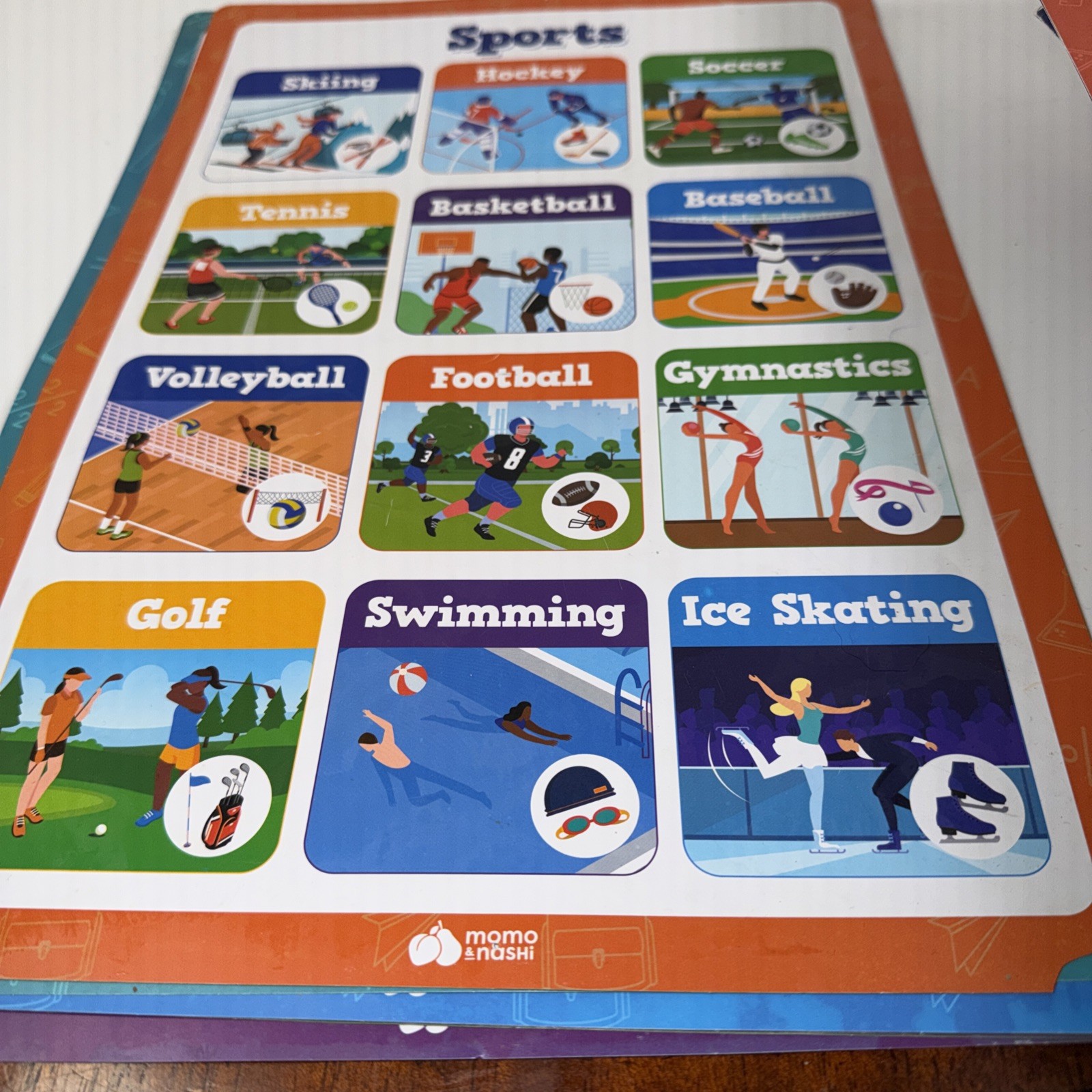 Kindergarten Educational Posters Shapes, Colors, Days, Numbers, More 16×11