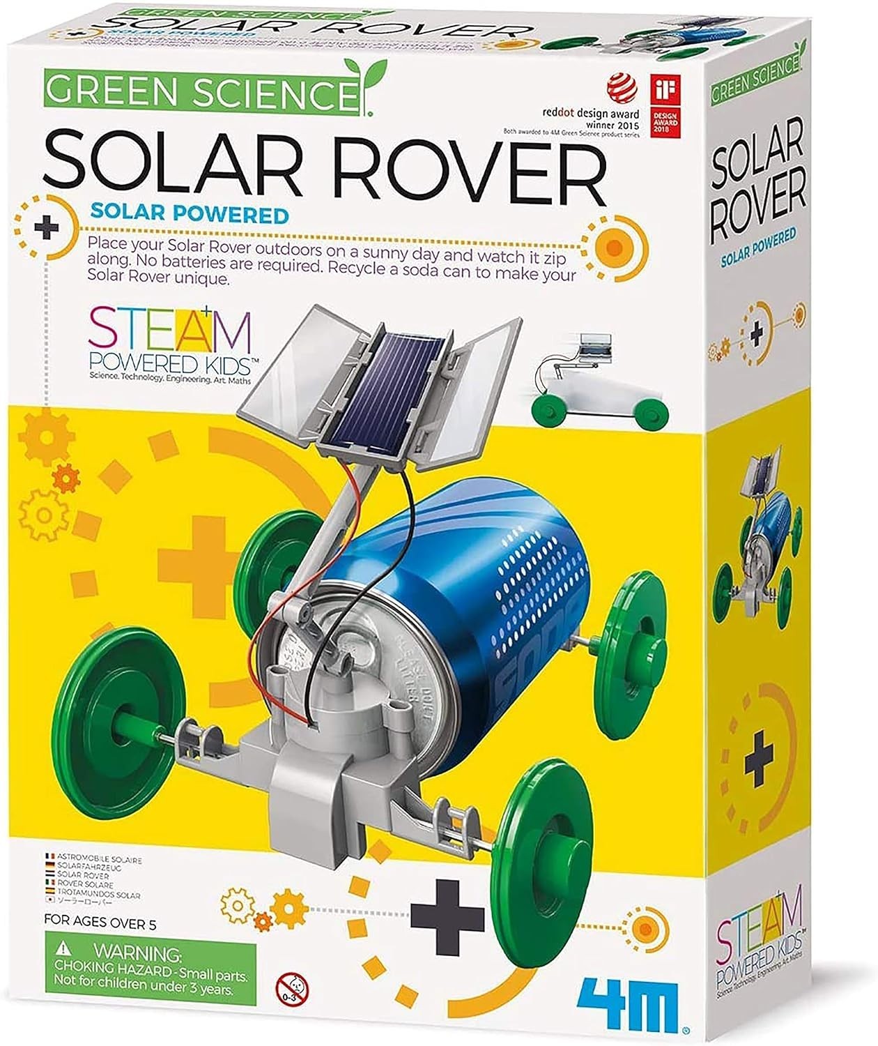 Transform a Soda Can into a Solar Car – Exciting Green Science Kit for Kids