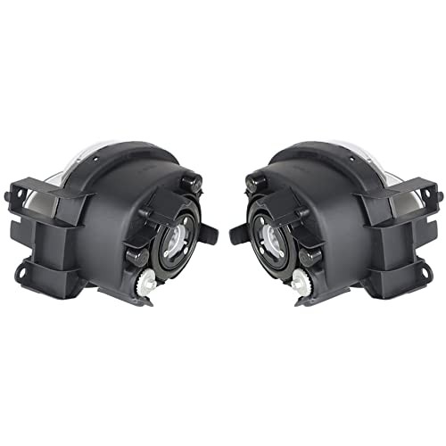 1 Pair of Front Bumper Chrome Fog Light with Bulb Replacement for Lexus ES350