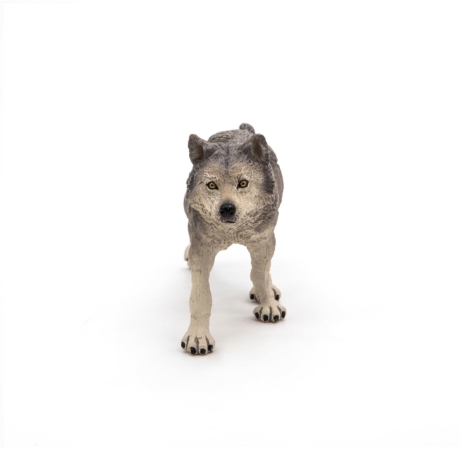 Papo – Realistic Grey She-Wolf Figure Toy for Kids – Ages 3+ 6cm, Multicolor
