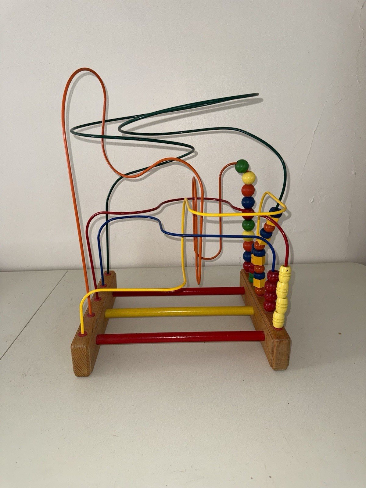 Rollercoaster by Anatex Enterprises Educational Wooden Wire Child Bead Toy