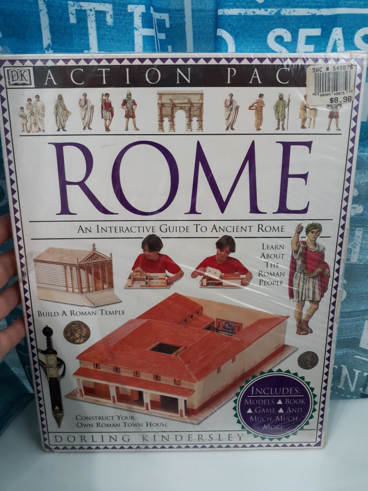 NWT Sealed. ROME (DK ACTION PACK) By Dorling Kindersley Publishing