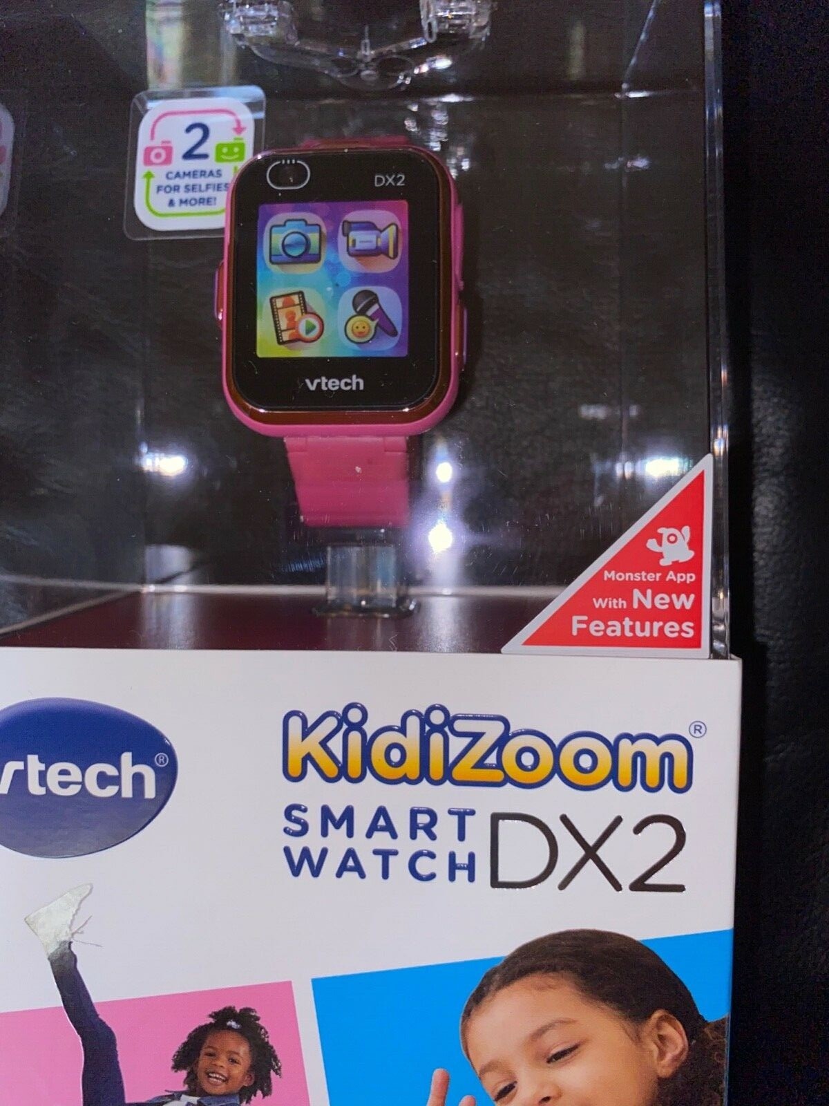  Vetch KidiZoom SMART WATCH DX2 Pink Dual Cámara Item80-193859 +USB Cable 🎄Gift