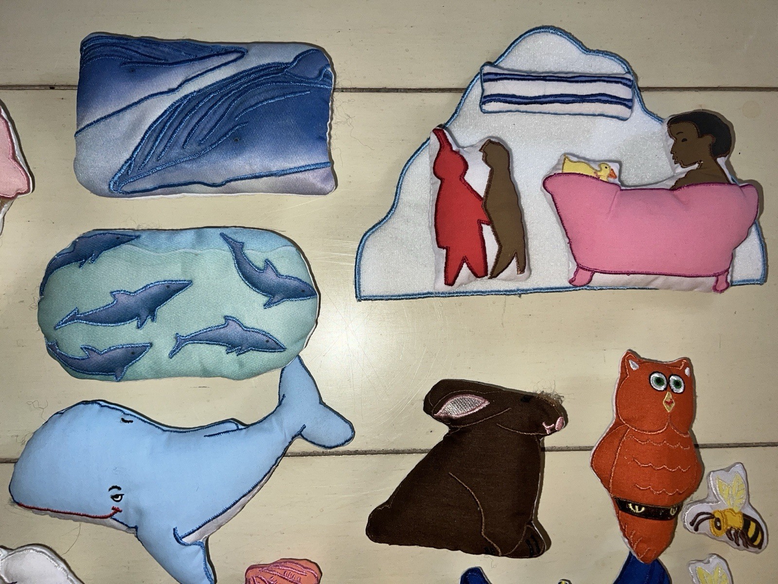 Lakeshore Learning Storytelling Story Felt Board Lot Plush Replacements Animals+