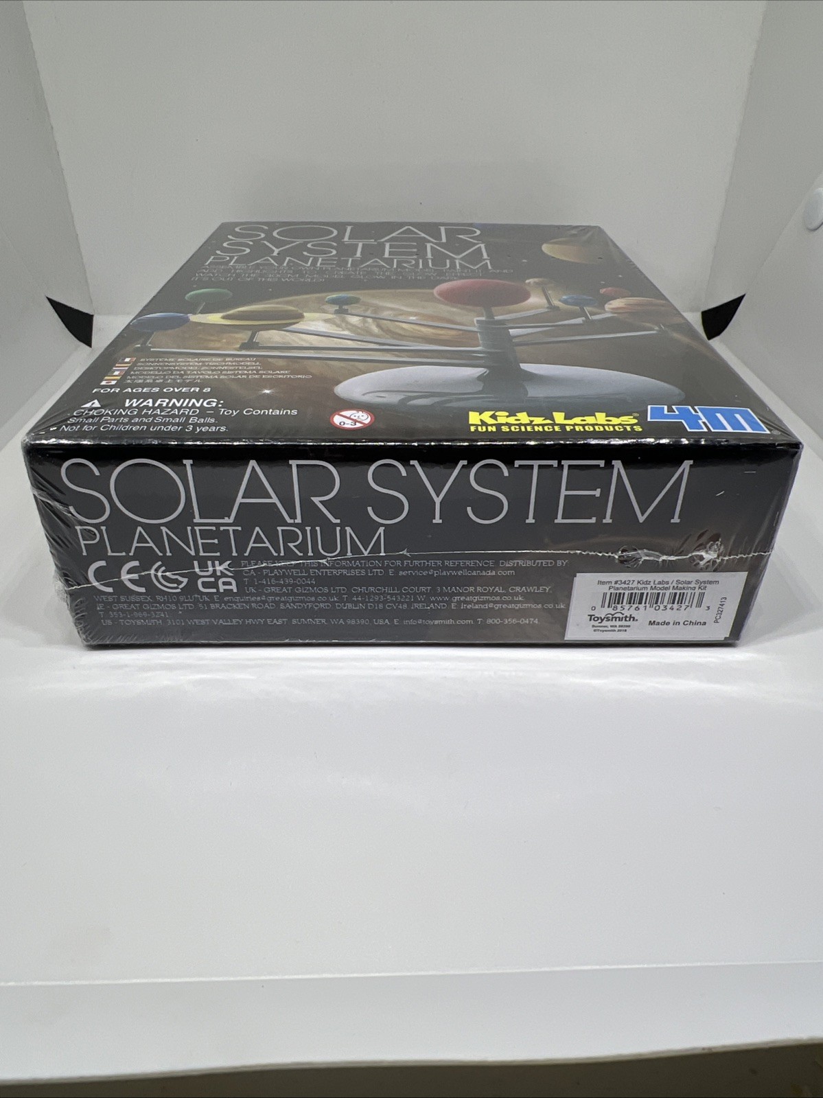 Solar System Planetarium Model Kit Kidz Labs 4M Brand NEW SEALED Ages 8+