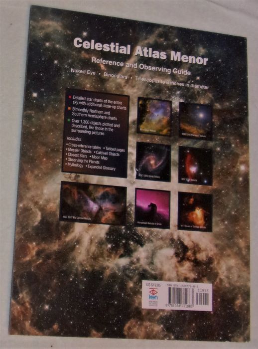 CELESTIAL ATLAS MENOR BY KEN GRAUN 2015. NEW.