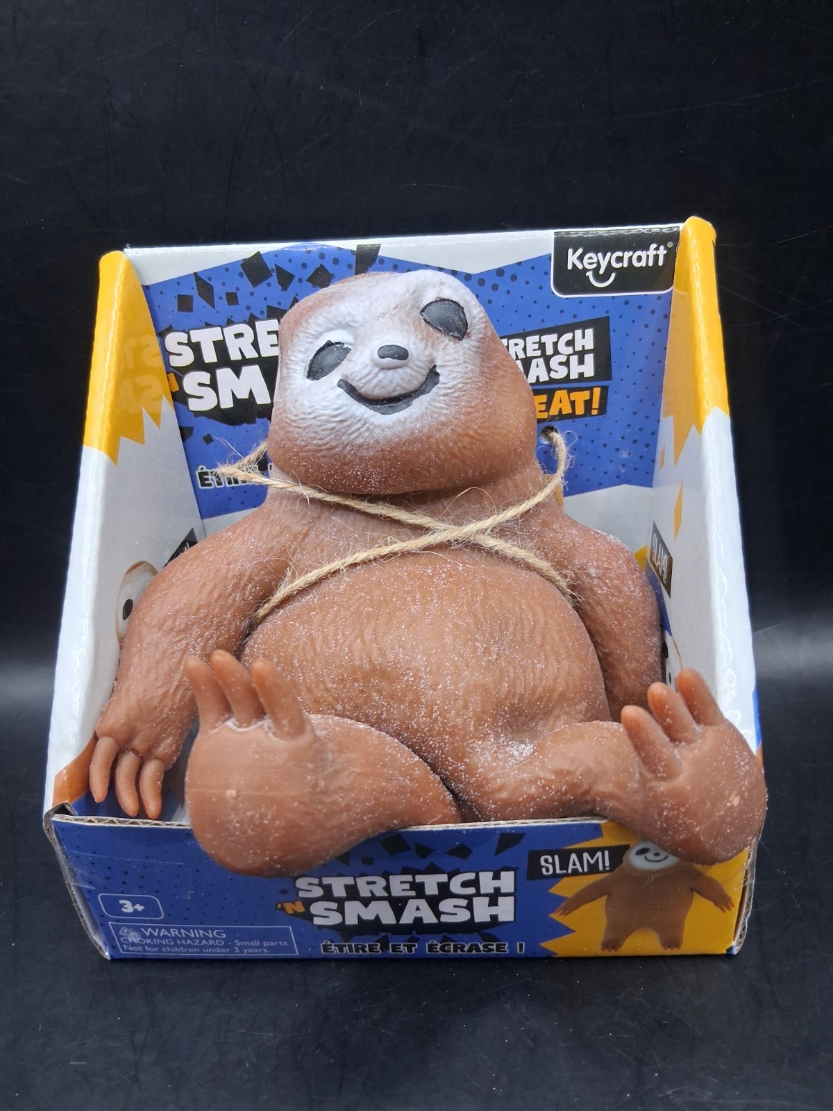 Super Stretchy Fidget Sloth – Sensory Stress Relief ADHD ASD Stretch Smash Slam