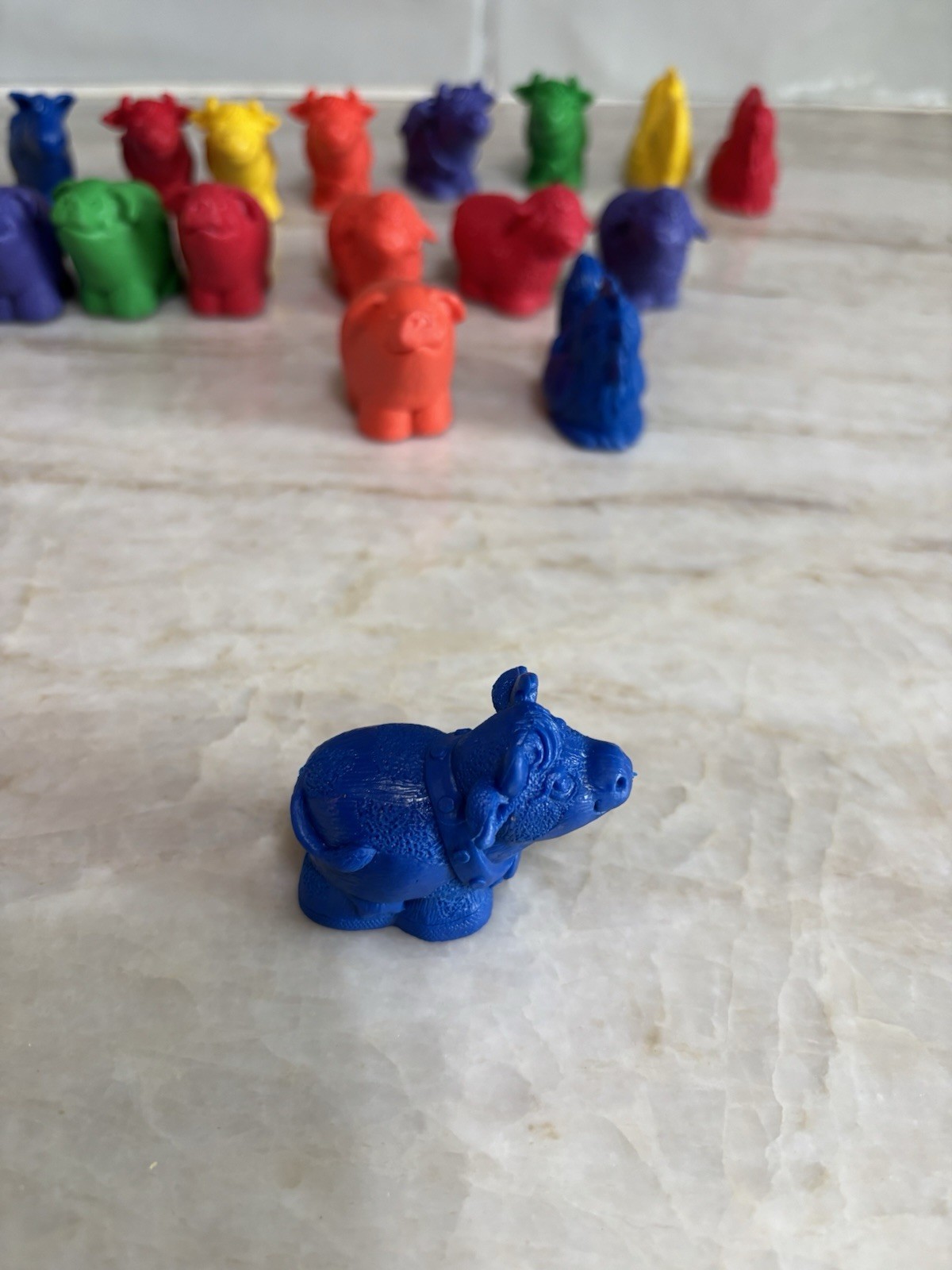 Colorful Counting Bears Learning Game Sorting Activity Rainbow