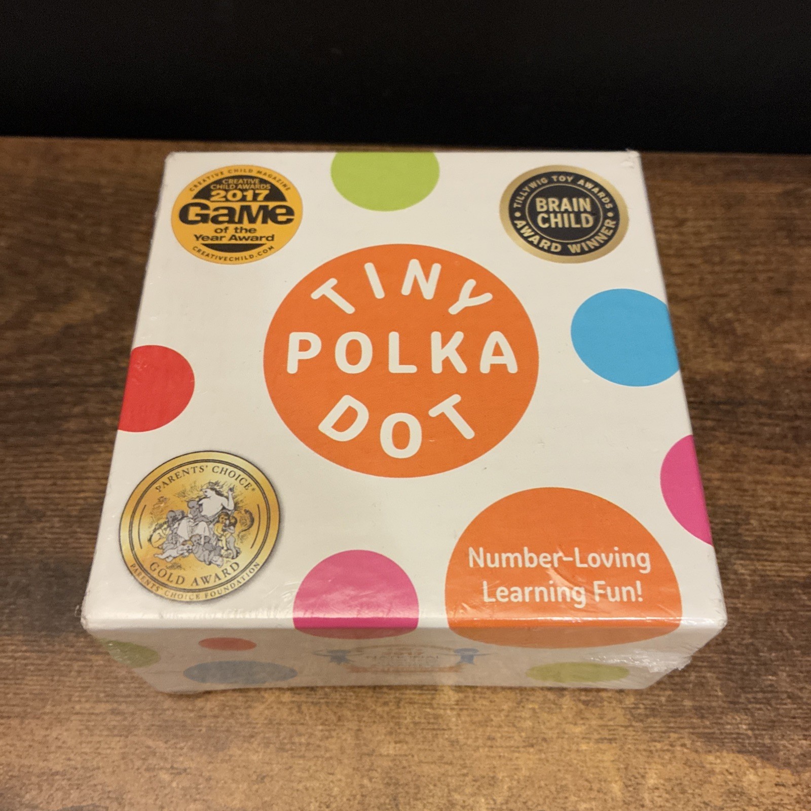 Tiny Polka Dot Math Literacy Card Game 2017 Learning for Children New Sealed