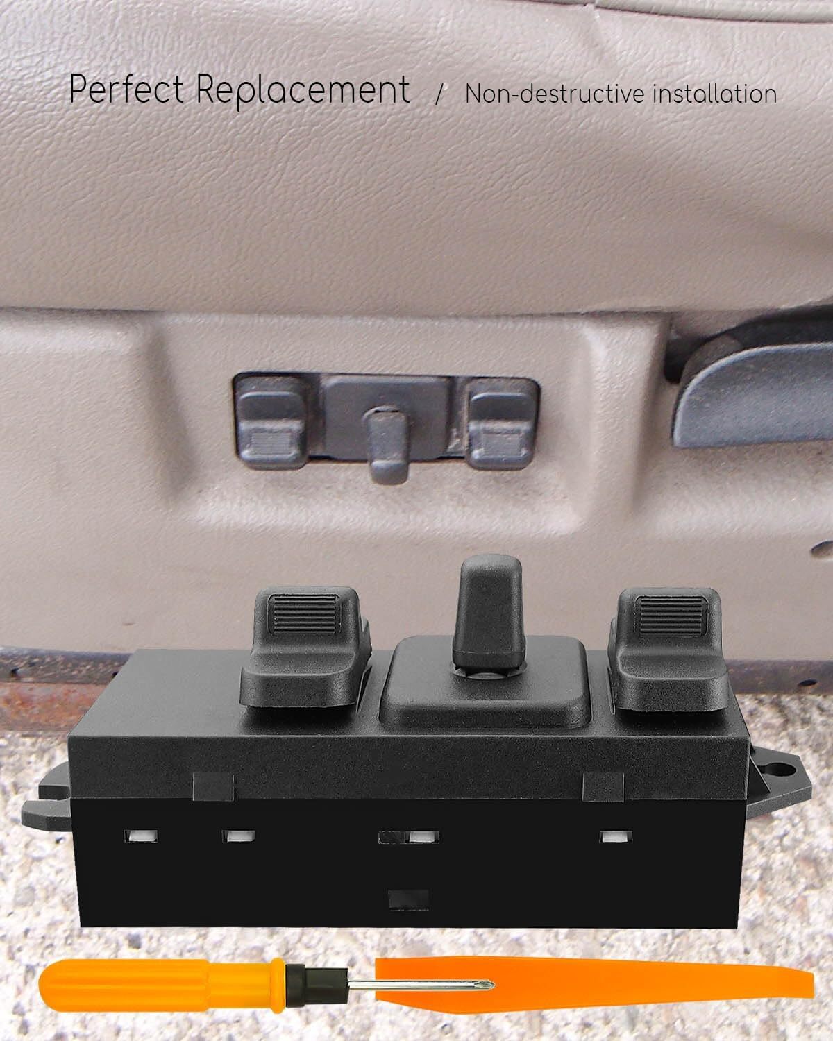 Power Seat Switch Front Driver Side Fit for Chrysler Town & Country Imperial