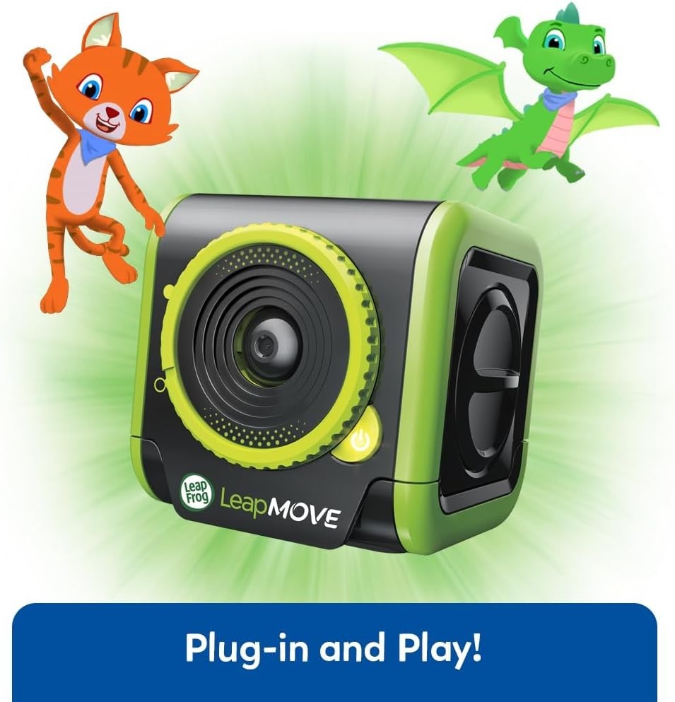 NEW LeapFrog LeapMove Gaming Console Motion-Based Learning 25 Preload Games