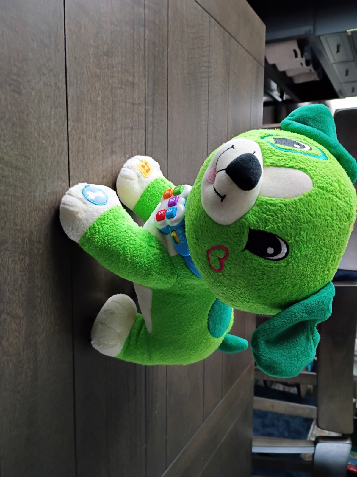 LeapFrog Read With Me SCOUT Interactive Music Plush Stuffed Dog TESTED & WORKS