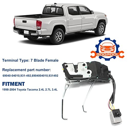 Door Lock Latch Actuator Assembly Compatible with 1998-2004 Tacoma Driver Side