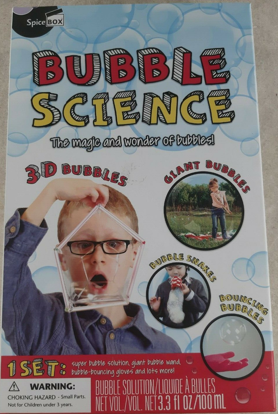 Bubble Science Game by Spice Box The Magic and Wonder of Bubbles!