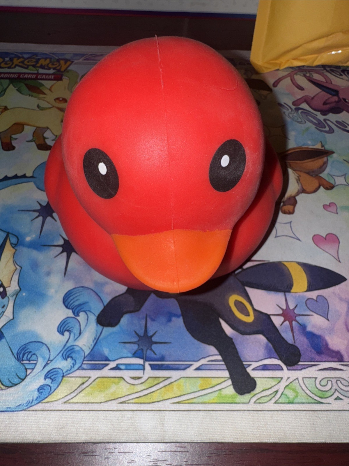 Sunny Days Jumbo Squeezy Ducks (Red) Squishy Toy (VIRAL) (TikTok) (Authentic)