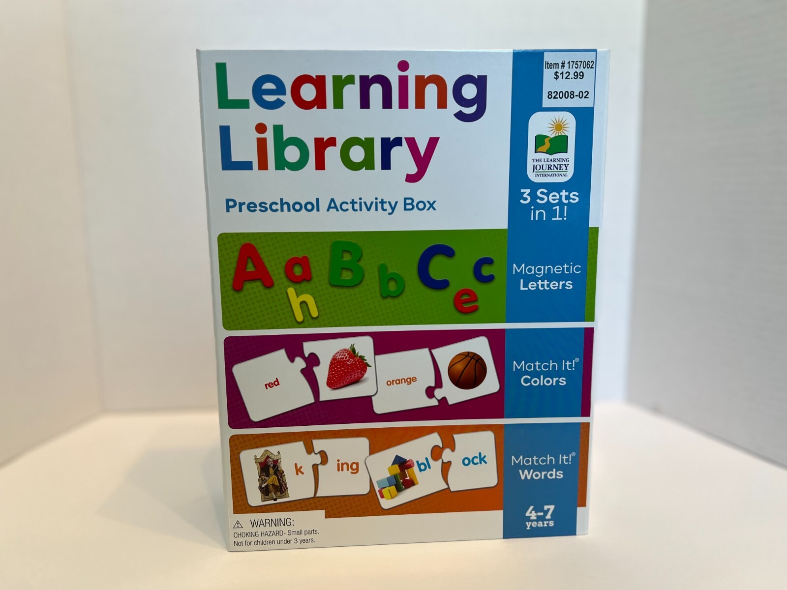Learning Library Preschool Activity Box – New