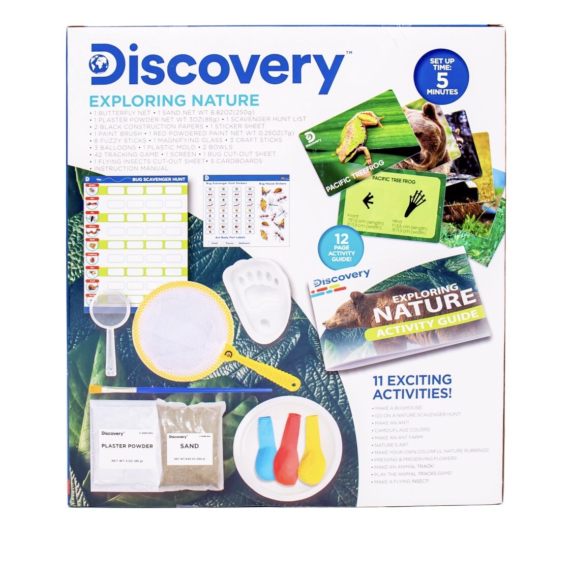 Discovery! Exploring Nature, STEM Kit for Kids Age 6 and Up, Nature Experiments.
