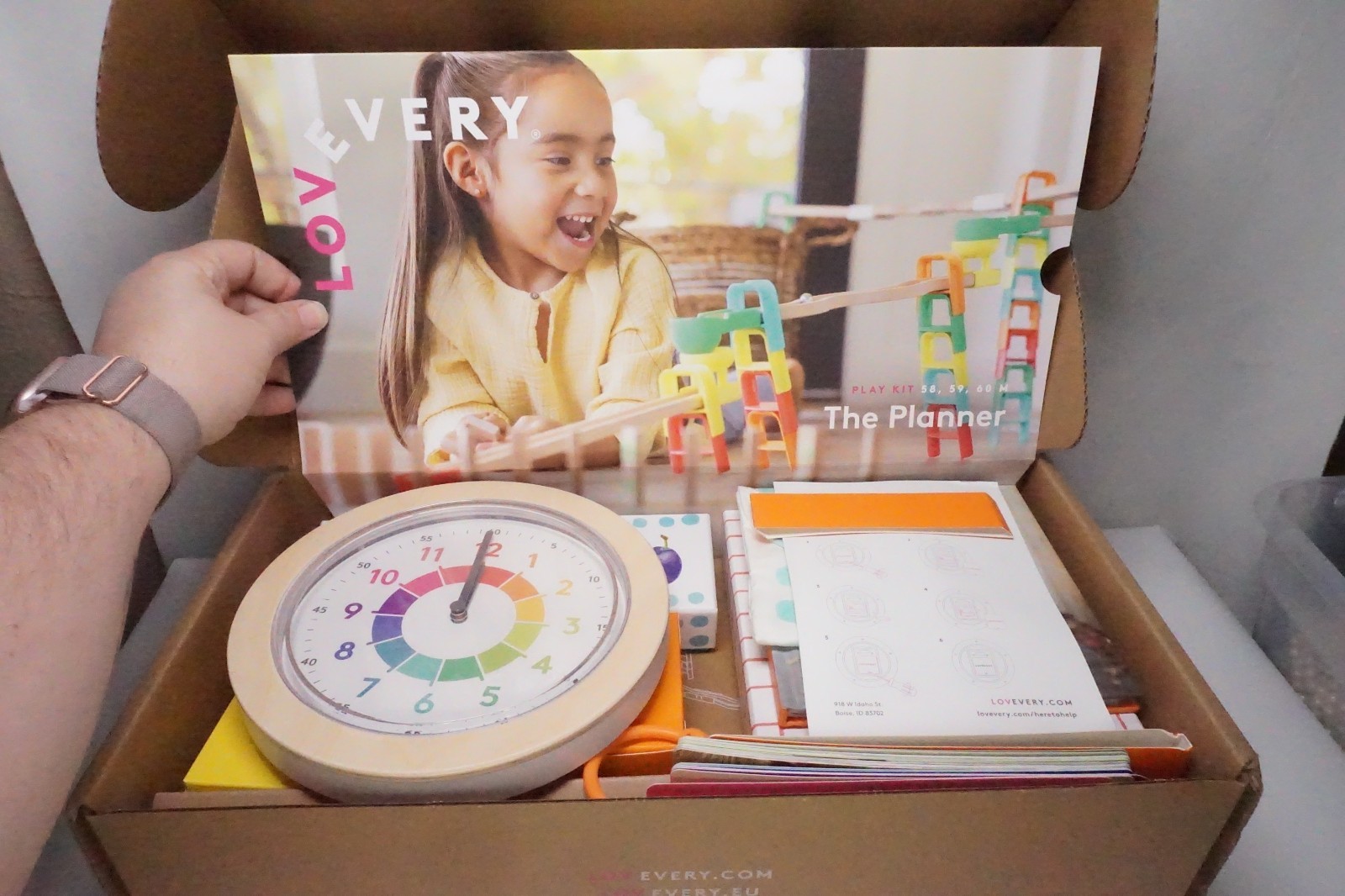 Loevery The Planner Play Kit Months 58, 59, 60 (age 6) Child Kids Learning