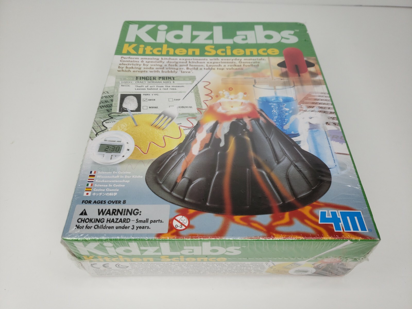 KIDZLABS KITCHEN SCIENCE KIT EDUCATIONAL FUN SCIENCE PRODUCT NEW IN BOX
